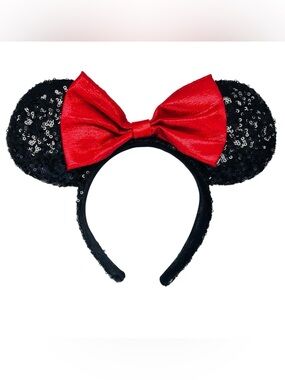 Disney Parks Sequin Minnie Ears Headband Ears